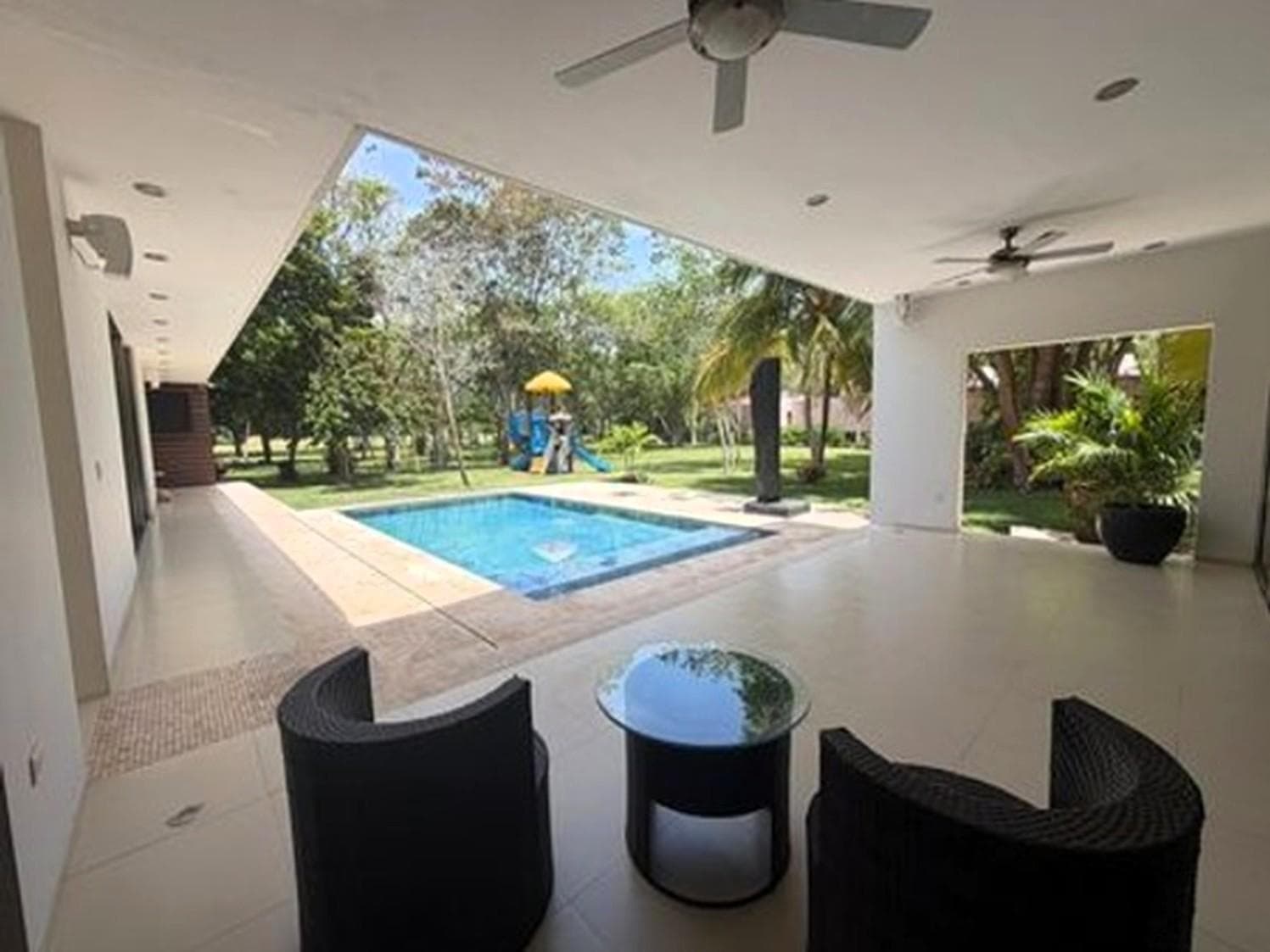 Beautiful Furnished Home Across from La Ceiba Golf Course with Solar Panels and a Generator