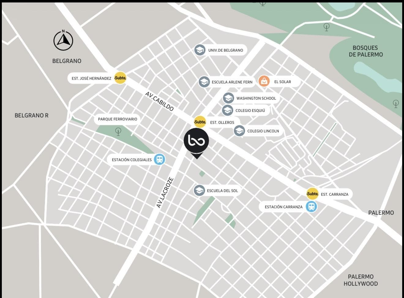 FOR SALE: 2-ROOM APARTMENT WITH BALCONY IN BELGRANO
