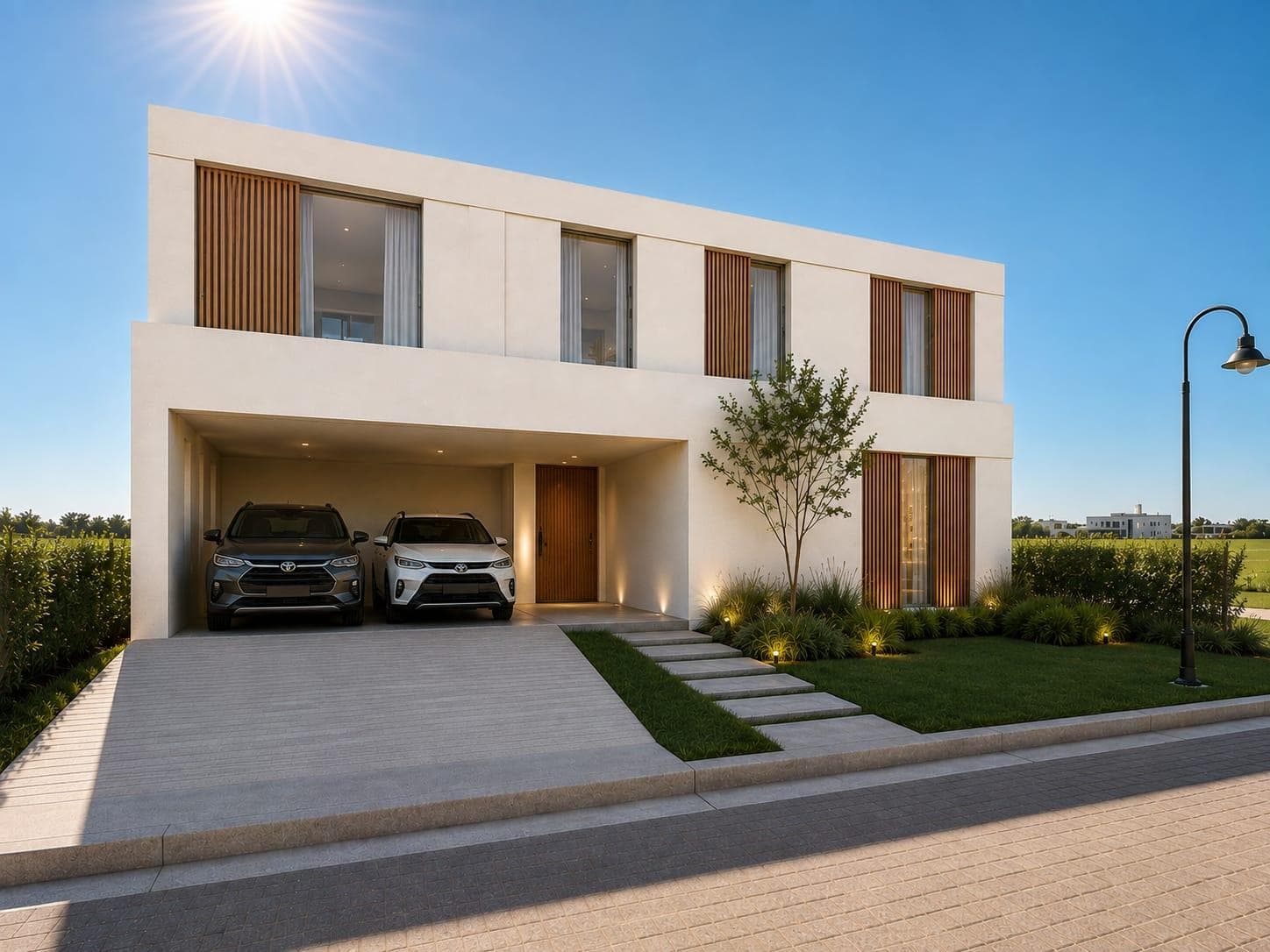 3-Bedroom House with Pool in Funes Lakes