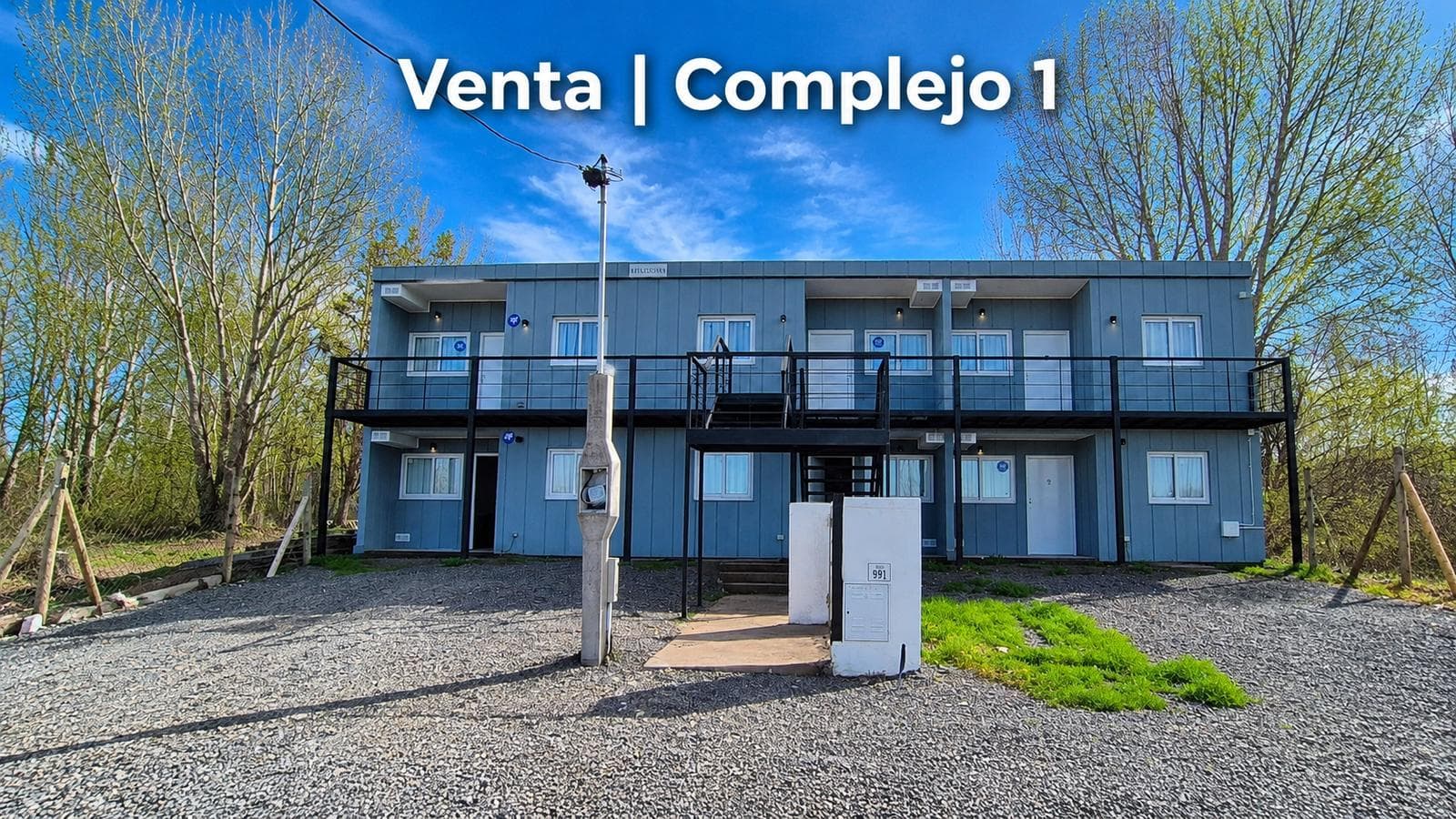 Brand-new complex with 6 fully equipped apartments