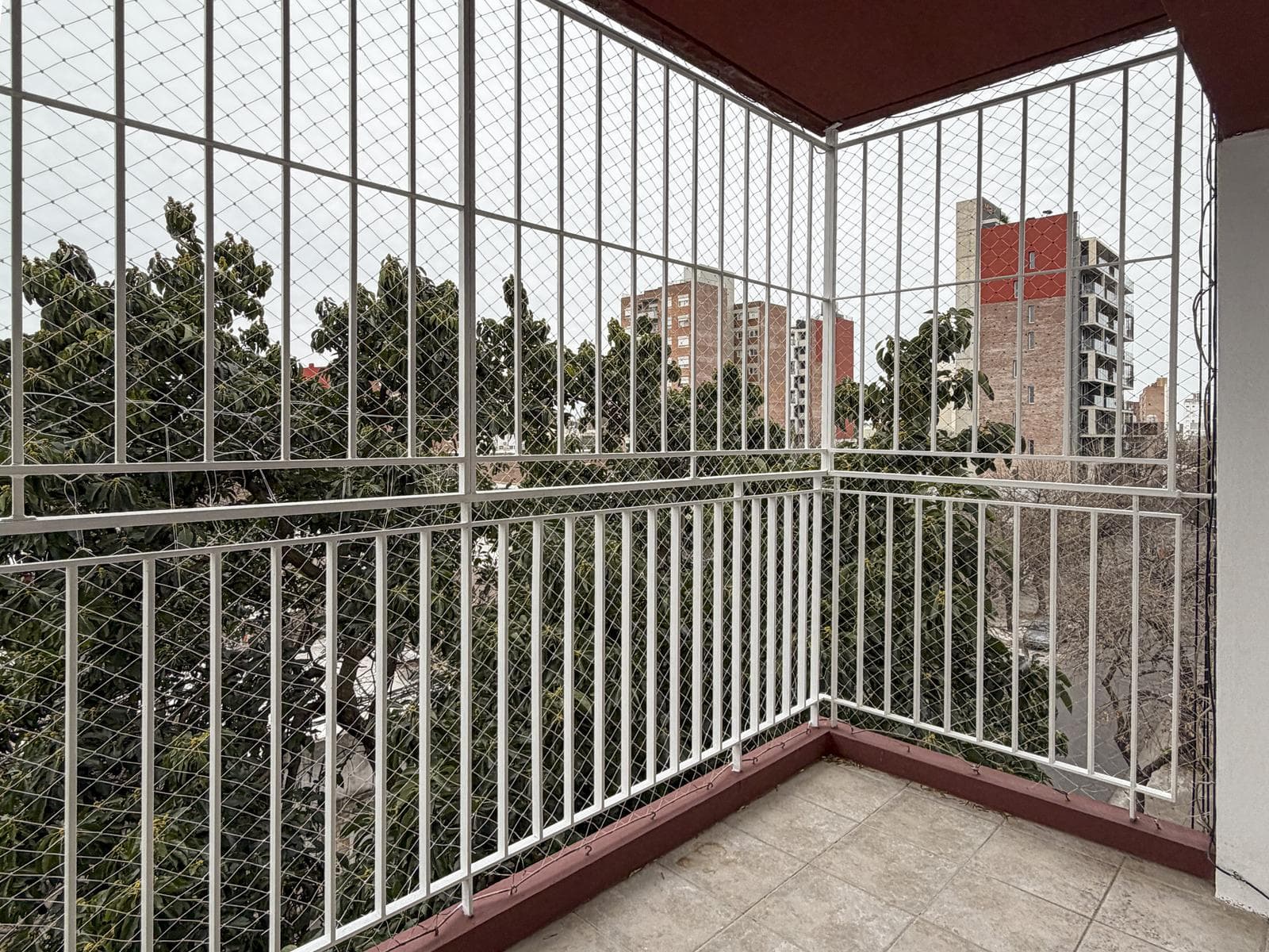 2-bedroom apartment with a front-facing balcony