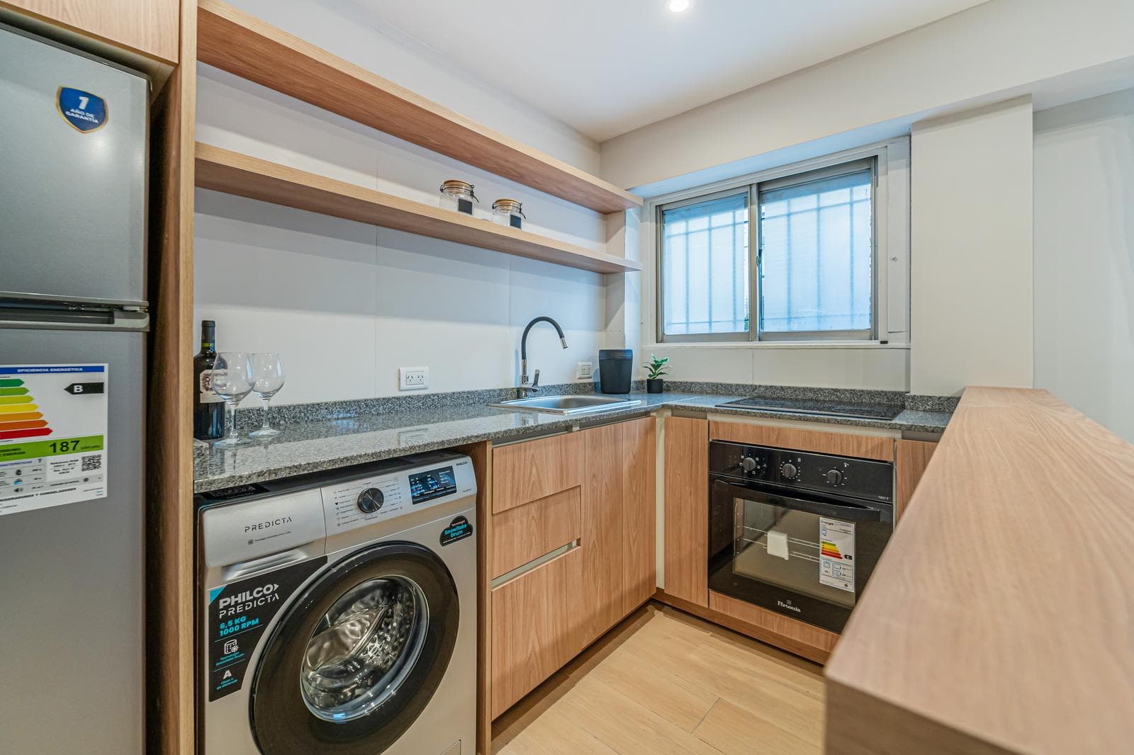 2-room apartment with a patio in the Güemes neighborhood, Mar del Plata