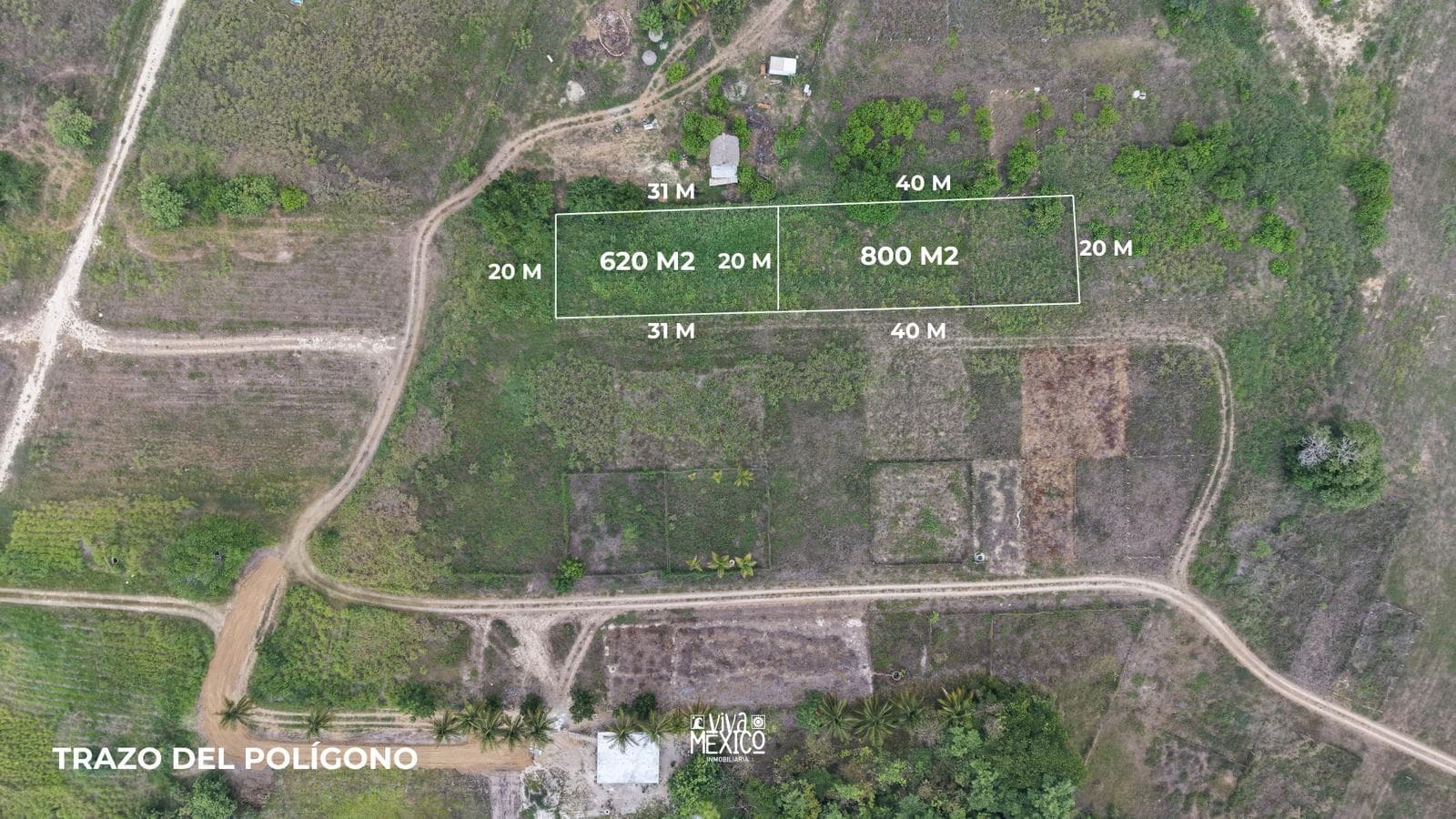 Land for sale in Playa Agua Blanca, Puerto Escondido, Oaxaca.