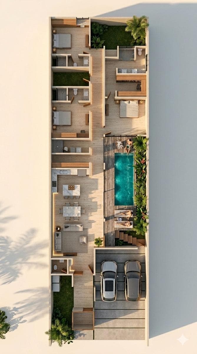 House for Sale in Dzityá | 3 Bedrooms and a Pool