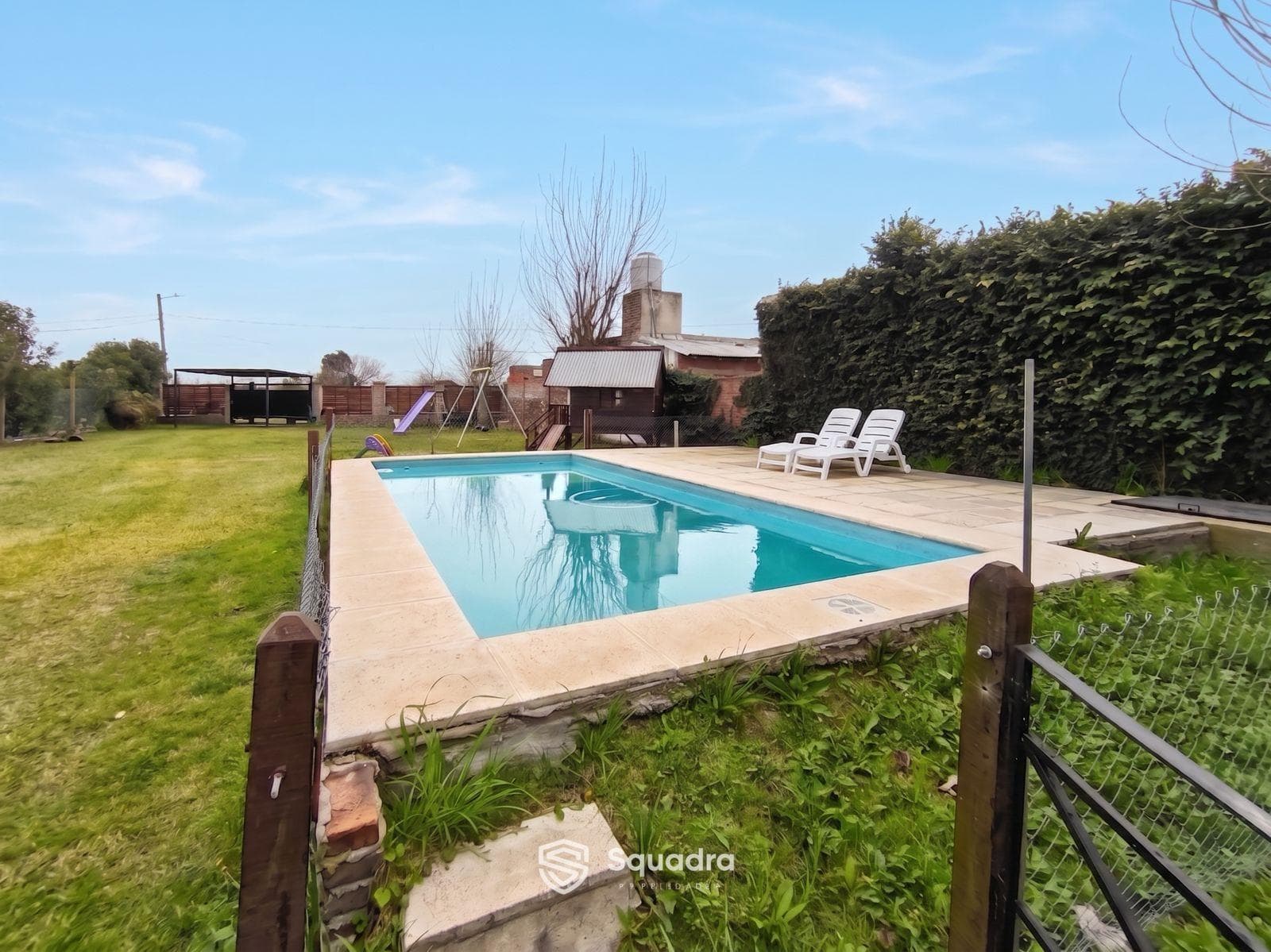 FOR SALE | TRADE - 3-Bedroom House with Park and Pool - Villa Rosa/Mercedes, Alvear.
