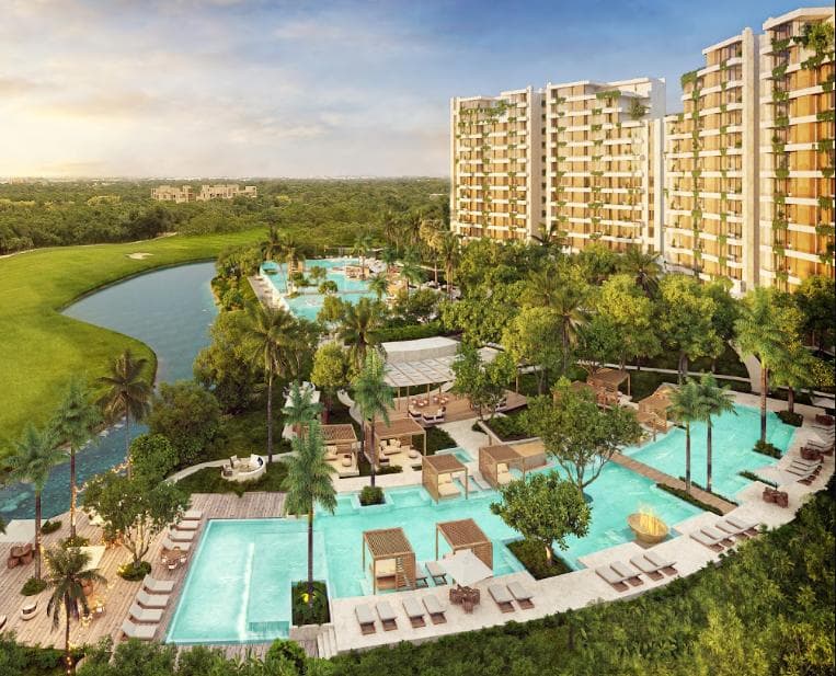 Apartments in the Corasol Residential Complex