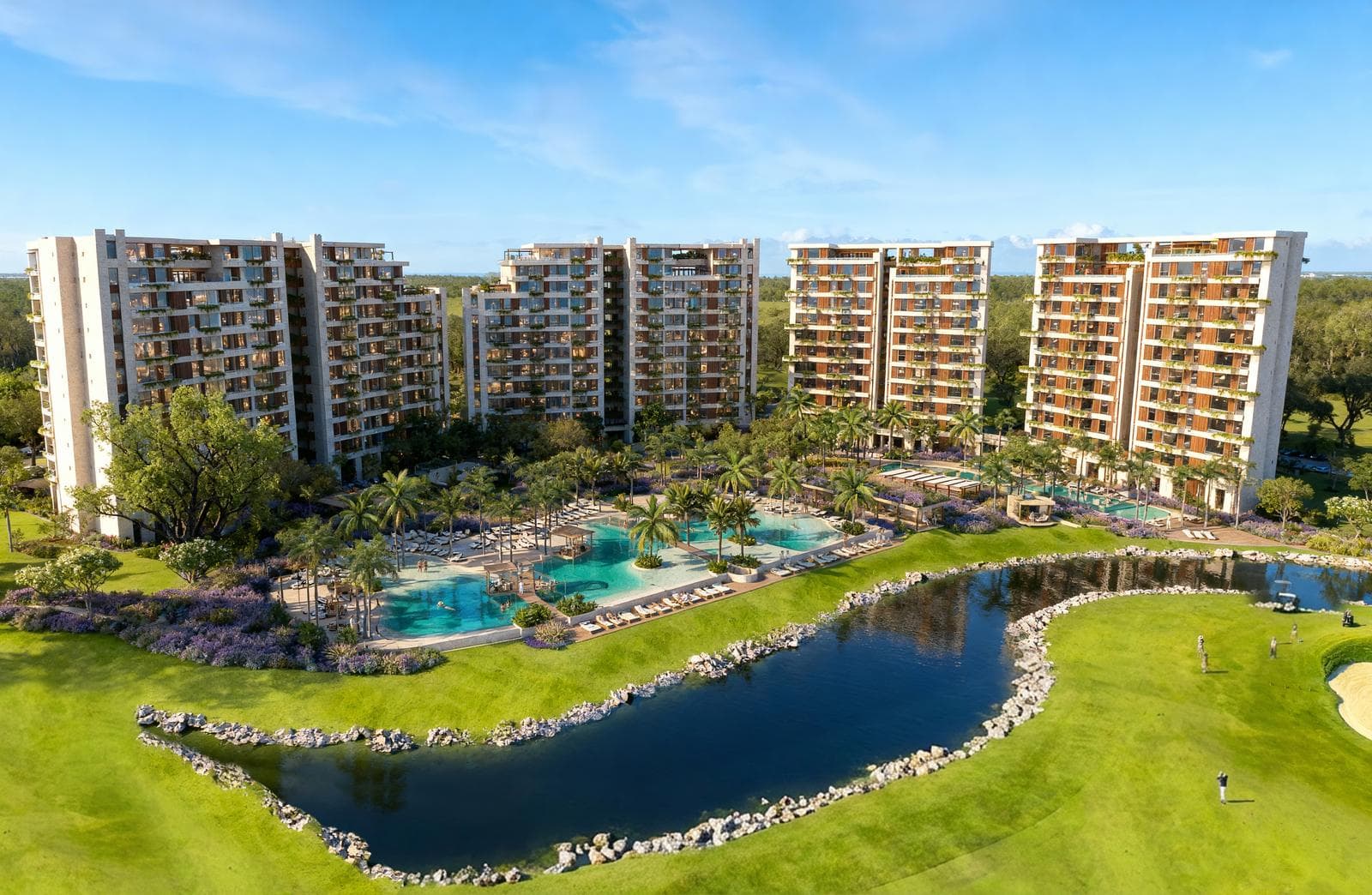 Apartments in the Corasol Residential Complex