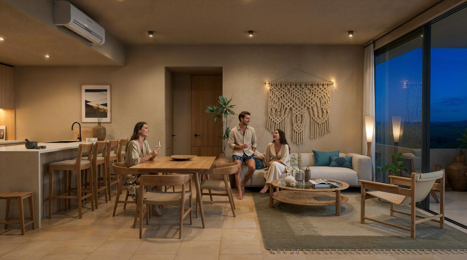 Apartments in the Corasol Residential Complex