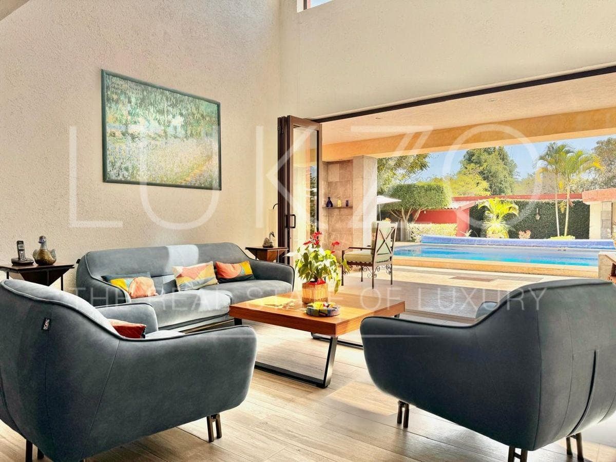 Luxury Home for Sale in Valle de Atongo, Tepoztlán
