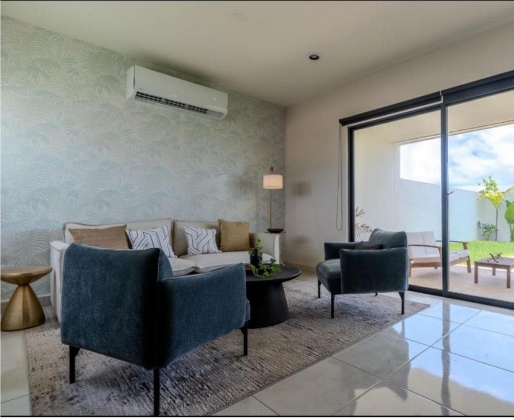 FULLY FURNISHED HOUSE FOR SALE, 3 BEDROOMS, IN A GATED COMMUNITY WITH AMENITIES AND SECURITY, CONKAL, MÉRIDA