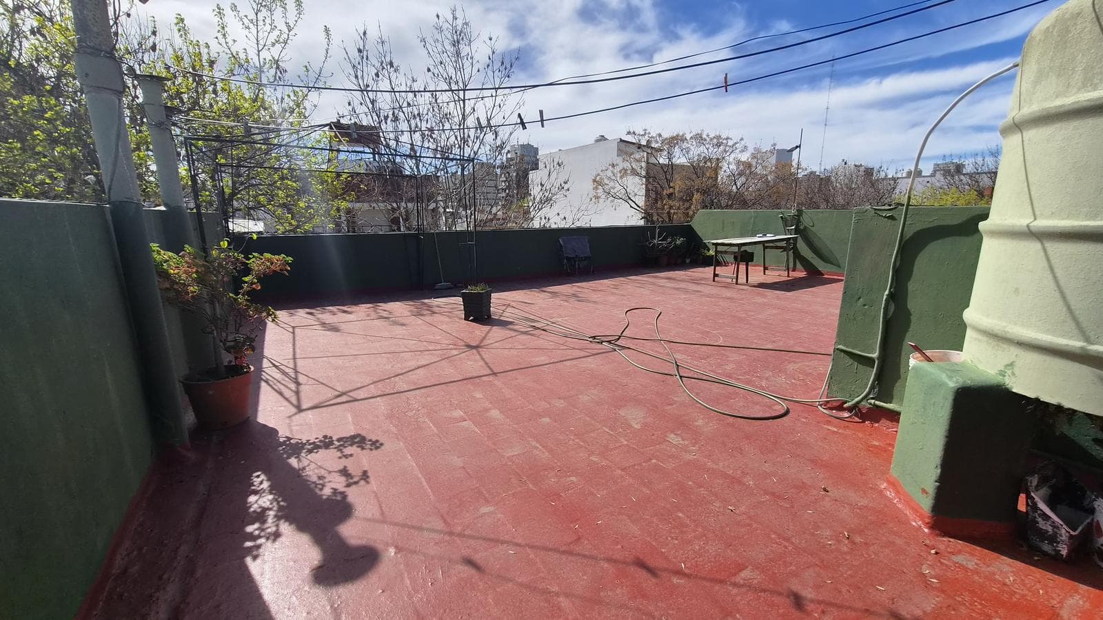 One-bedroom apartment with a huge terrace and its own private outdoor space. A dream come true!