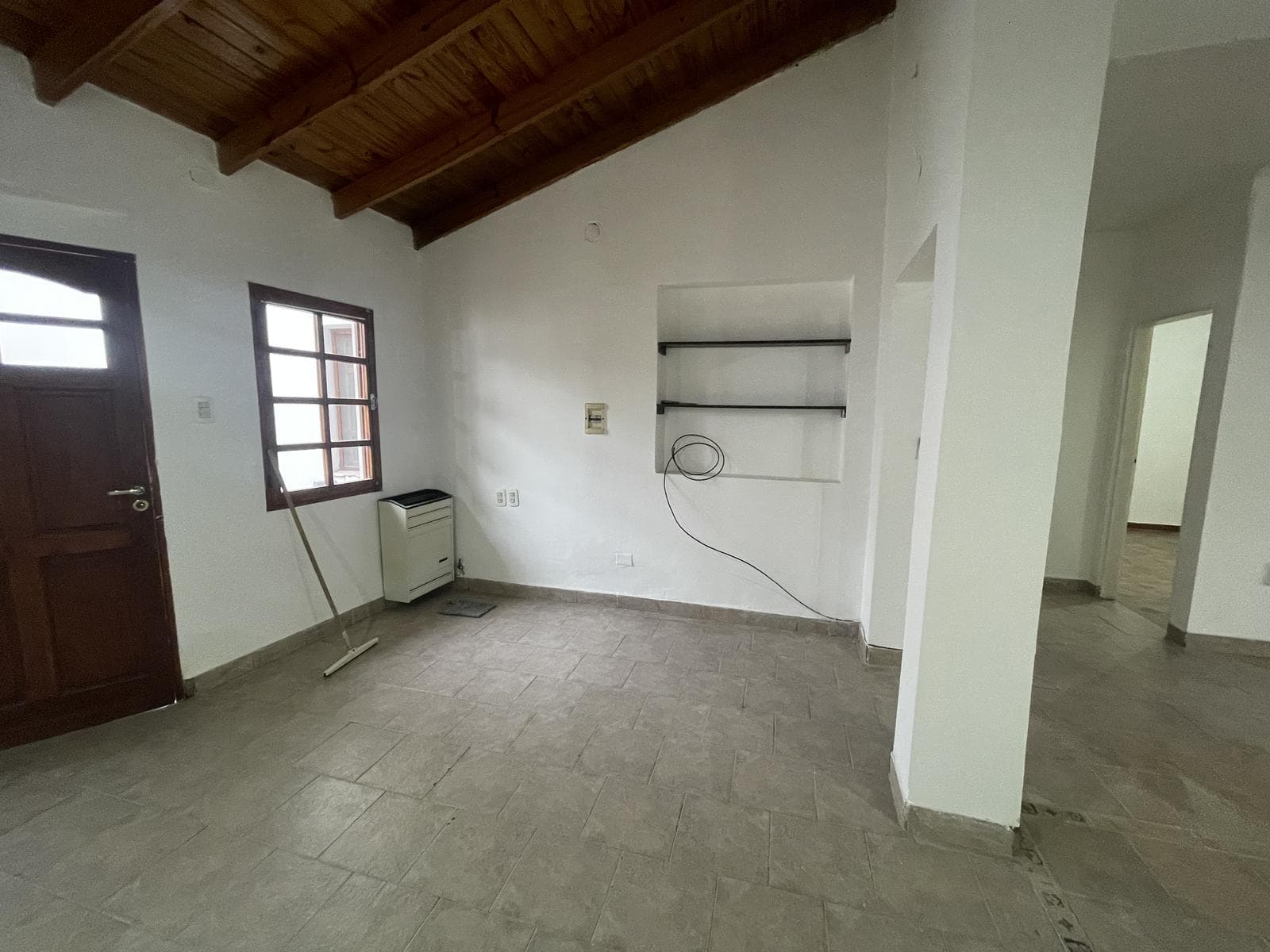 3-bedroom house with a barbecue and a garage