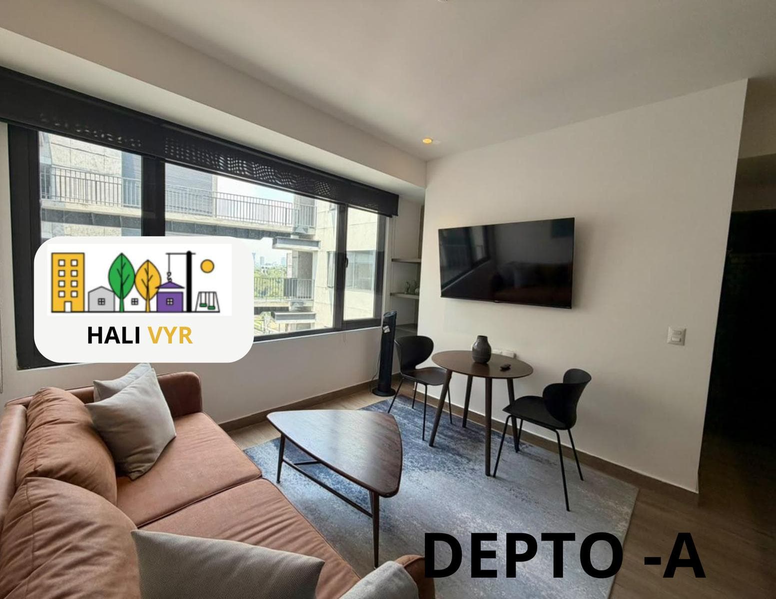 Apartment for rent in Roma Norte, with amenities, security, and all-inclusive hotel-style service
