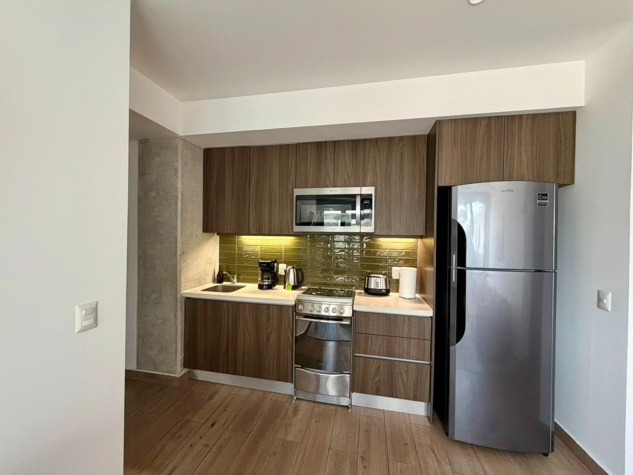 Apartment for rent in Roma Norte, amenities, security, all-inclusive hotel-style