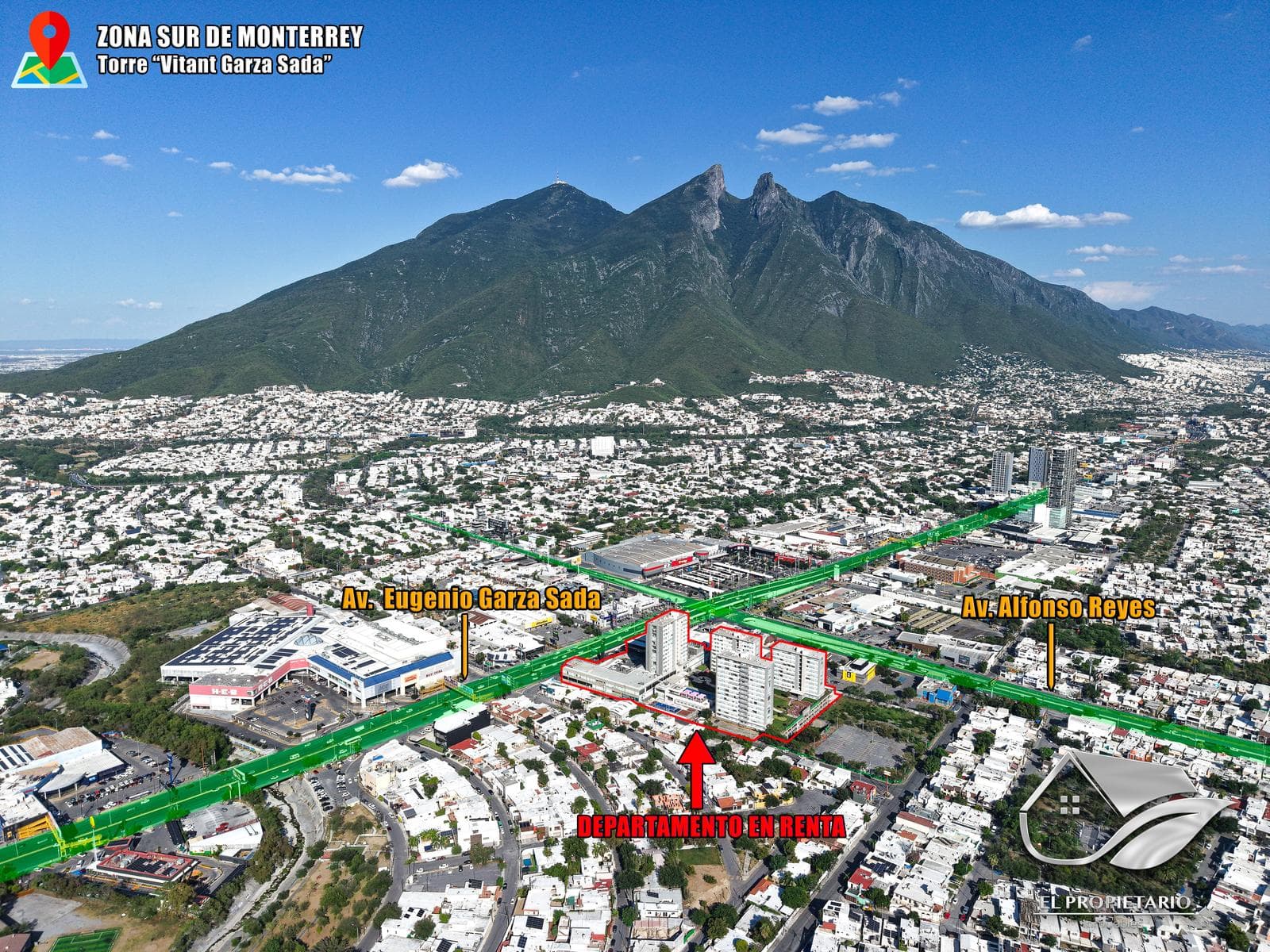 NEW Furnished Apartment for Rent // South Monterrey - "Vitant Garza Sada" Tower