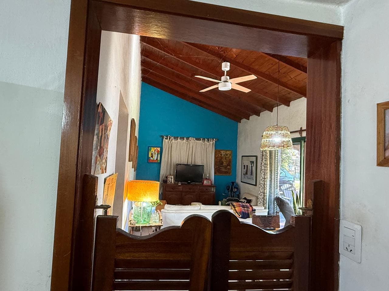 Single-story house in need of renovation