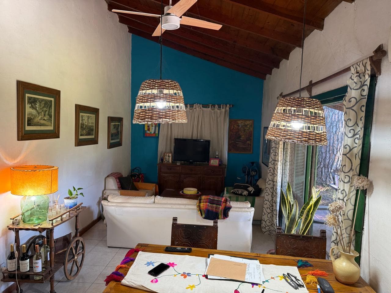 Single-story house in need of renovation