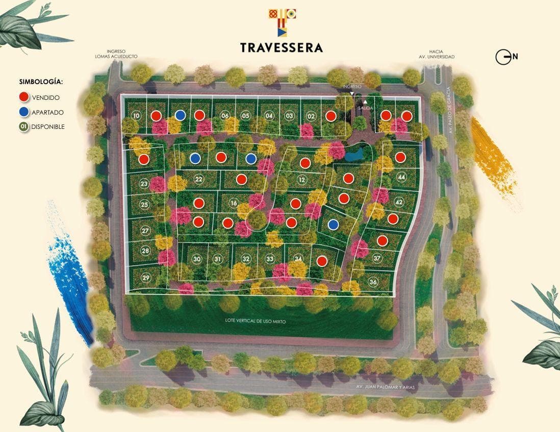 Travessera – Premium Residential Lots on Juan Palomar and Arias, Guadalajara