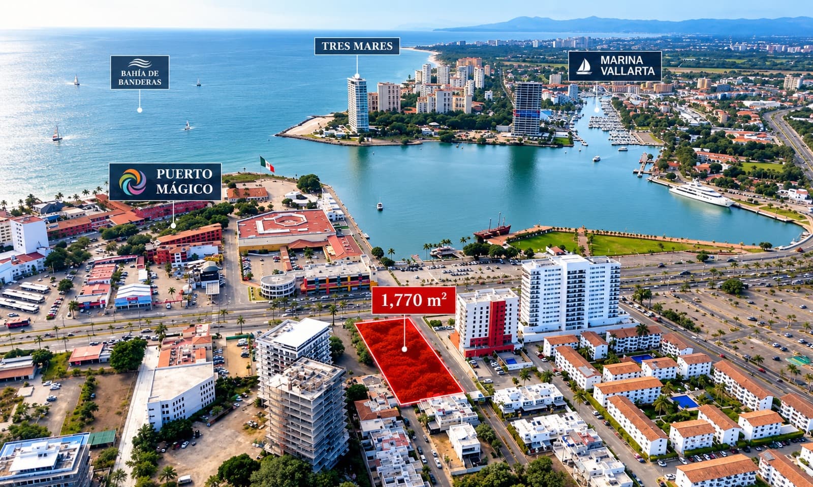Premium Lot Across from Puerto Mágico, Puerto Vallarta