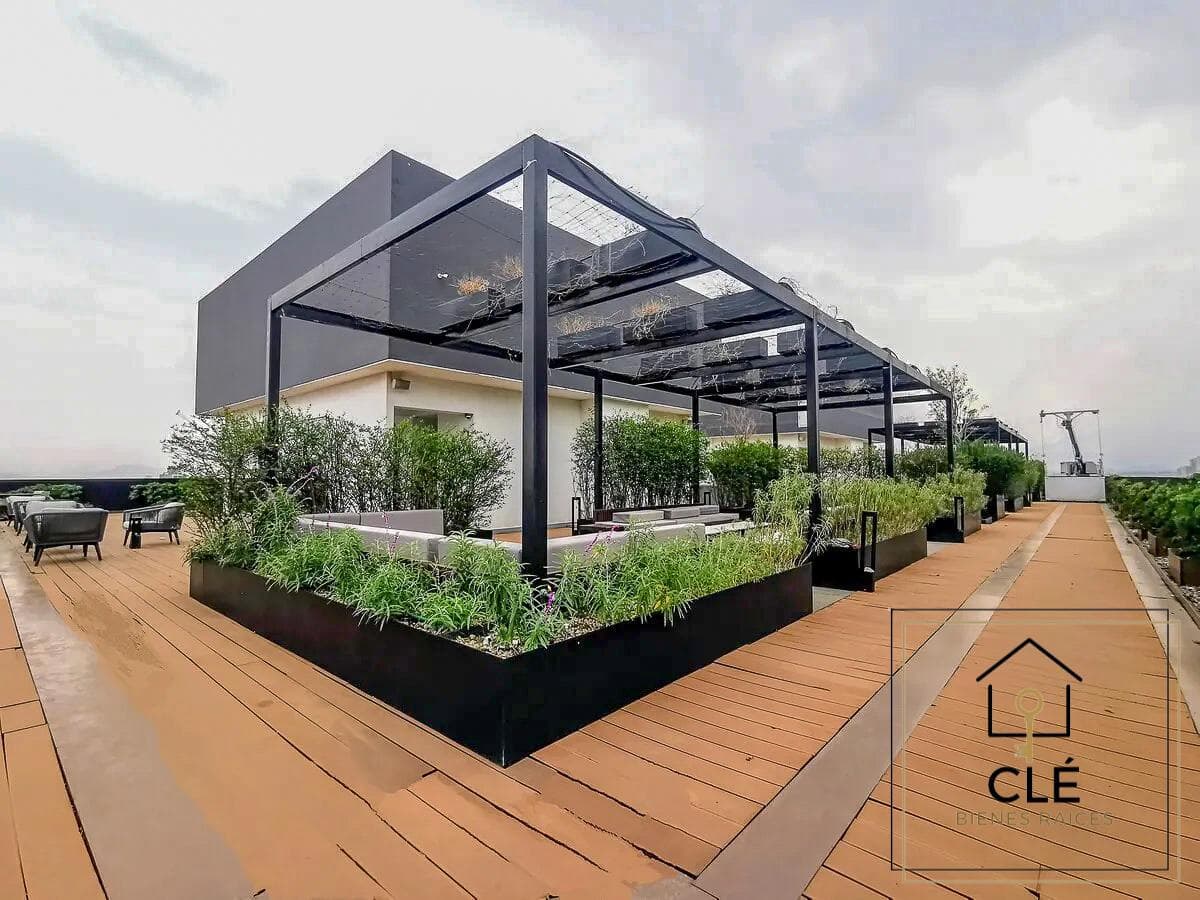 Icon Condesa, Hipodromo Condesa neighborhood. 102 m², 2 parking spaces, excellent amenities