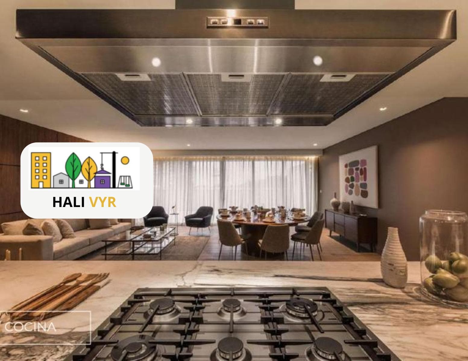 Luxury apartment for sale, amenities, security, Pedregal, terrace, 3 bedrooms
