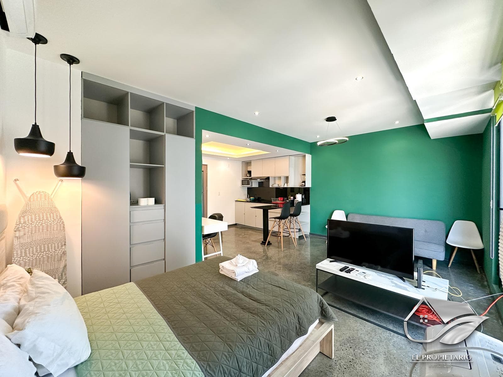Furnished LOFT-Style Apartment for Rent // Downtown Monterrey - "KYO Constella" Tower