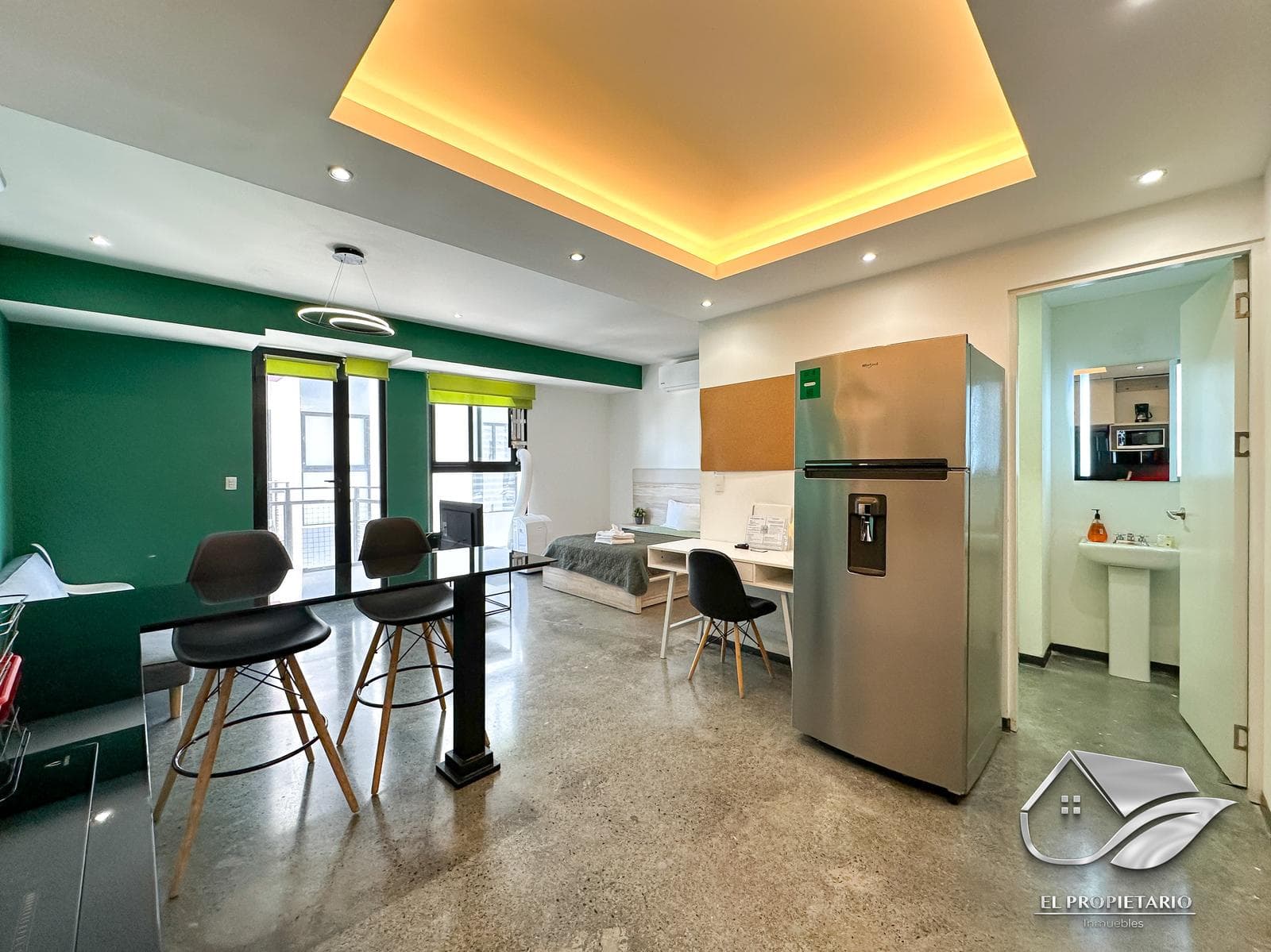 Furnished LOFT-Style Apartment for Rent // Downtown Monterrey - "KYO Constella" Tower