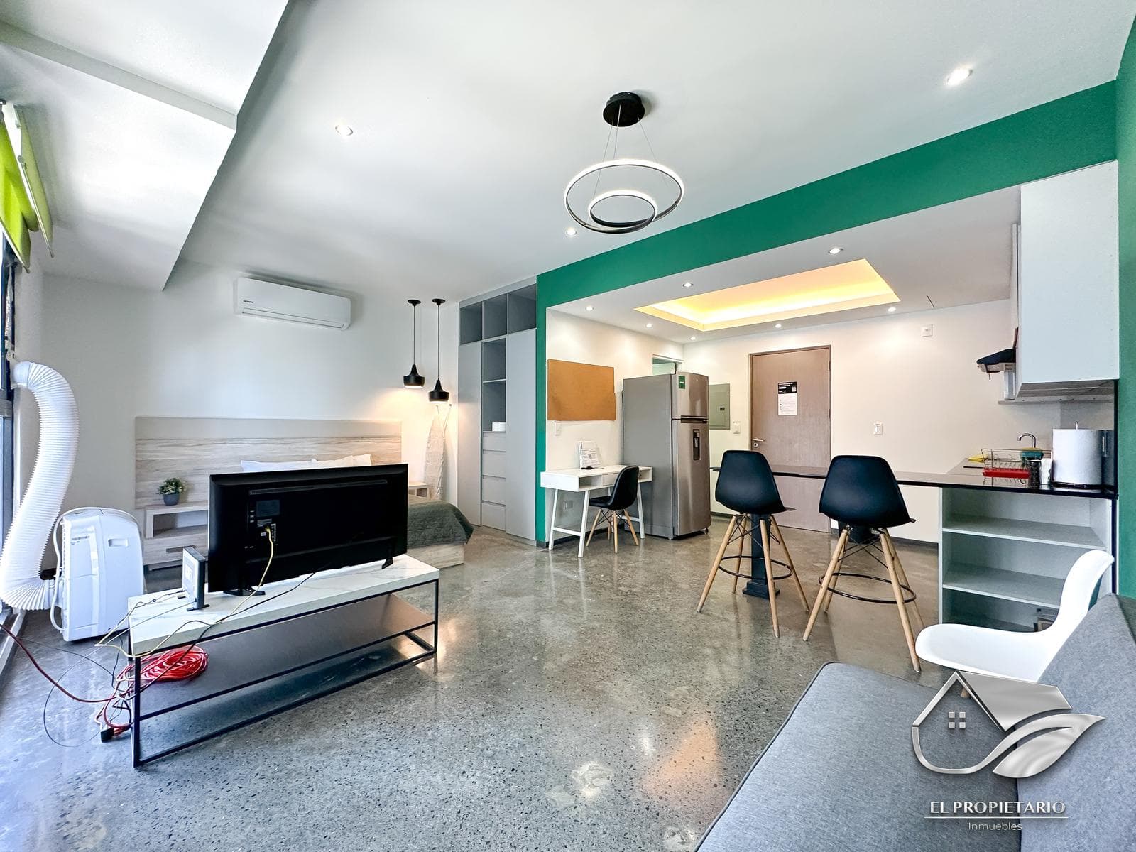 Furnished LOFT-Style Apartment for Rent // Downtown Monterrey - "KYO Constella" Tower