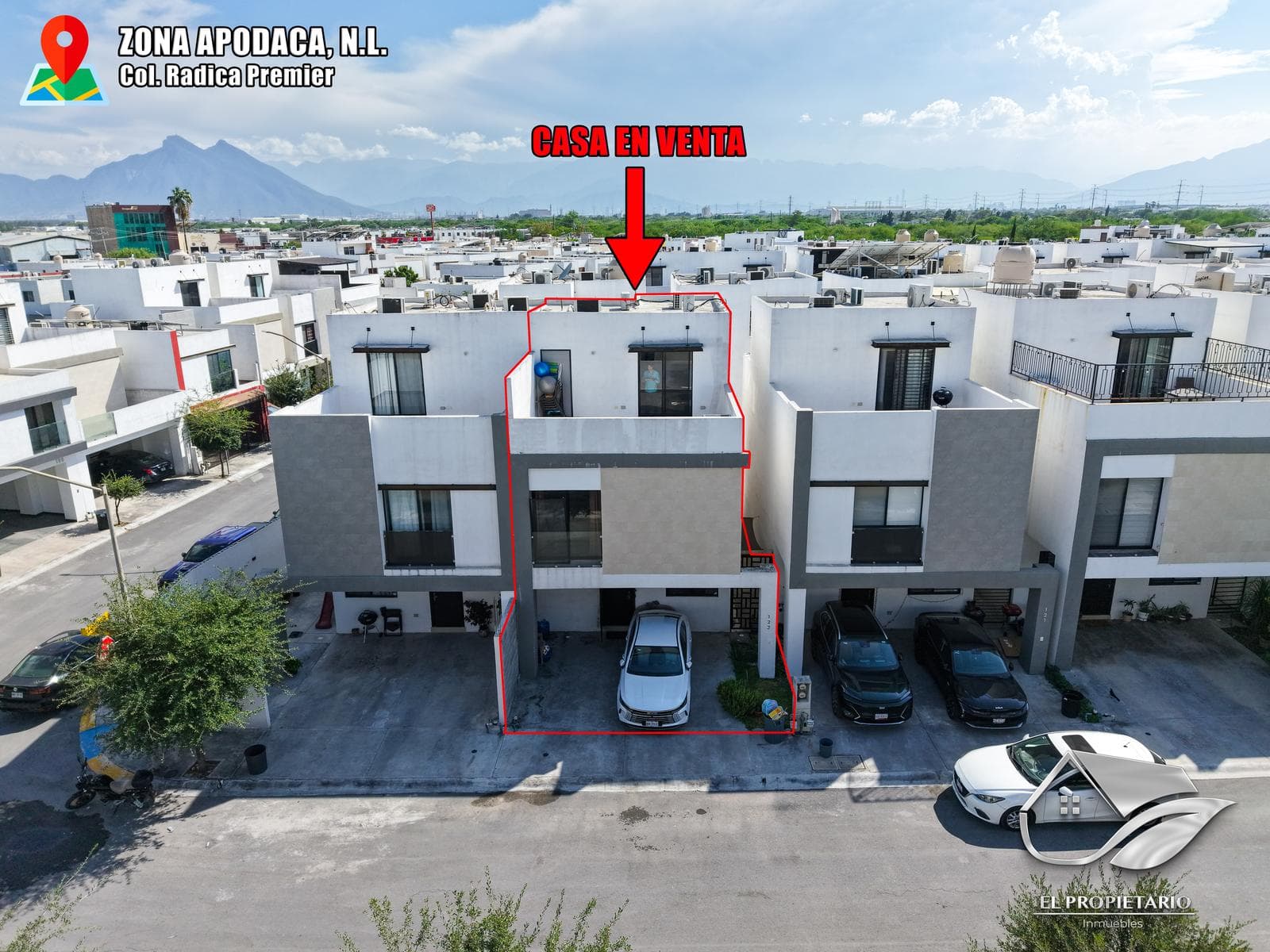 3-Story House with 3 Bedrooms for SALE in a Gated Community // Apodaca Area - Radica Premier Neighborhood