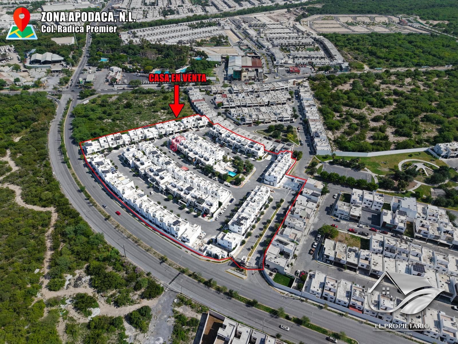 3-Story House with 3 Bedrooms for SALE in a Gated Community // Apodaca Area - Radica Premier Neighborhood