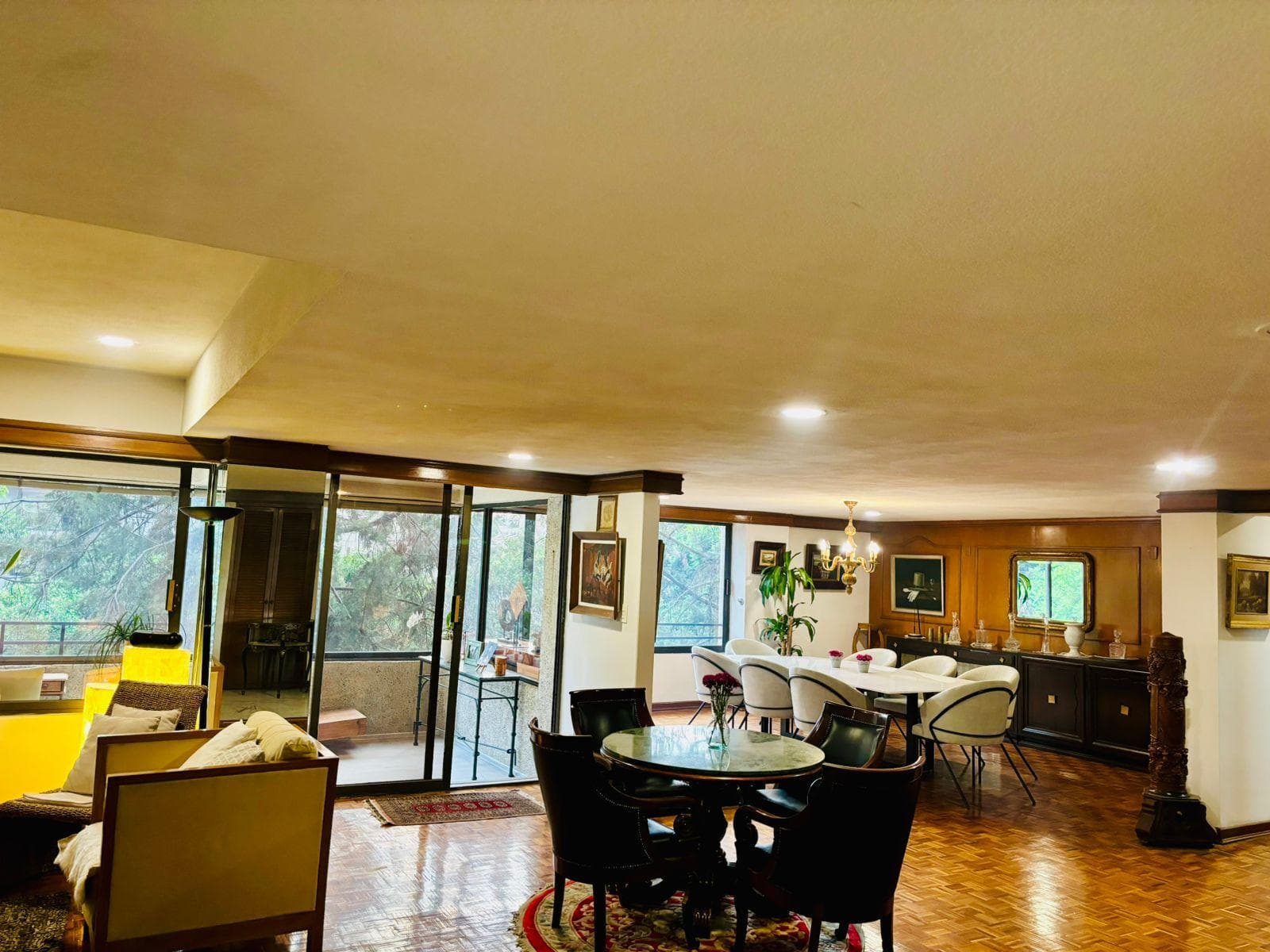 Departamento en Venta con terraza y vista al Parque Hundido en Noche Buena Benito Juárez 3 recámaras