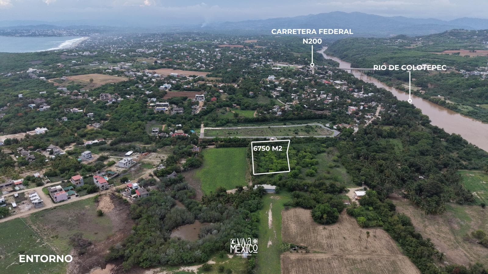 Land for Sale in La Barra de Colotepec – Puerto Escondido, Oaxaca