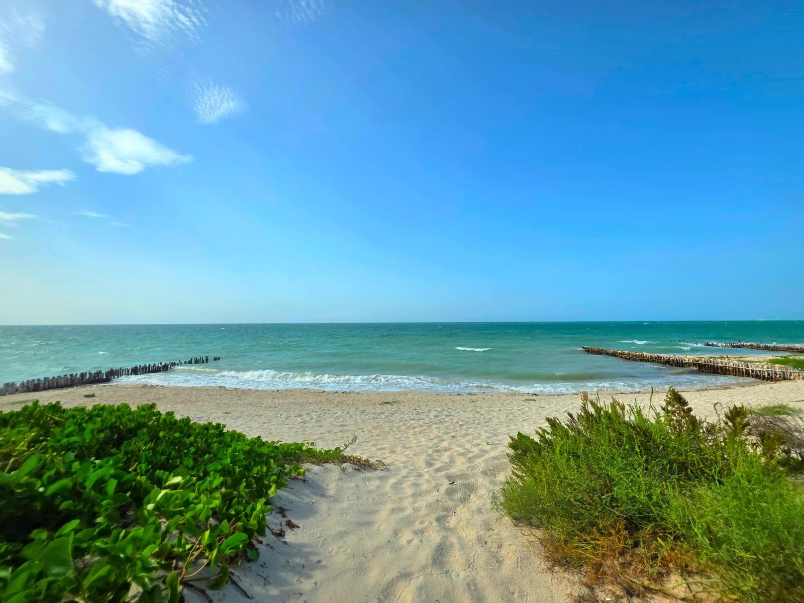 Villa for sale in Chelem Beach, Yucatán—Oceanfront—with 4 bedrooms.