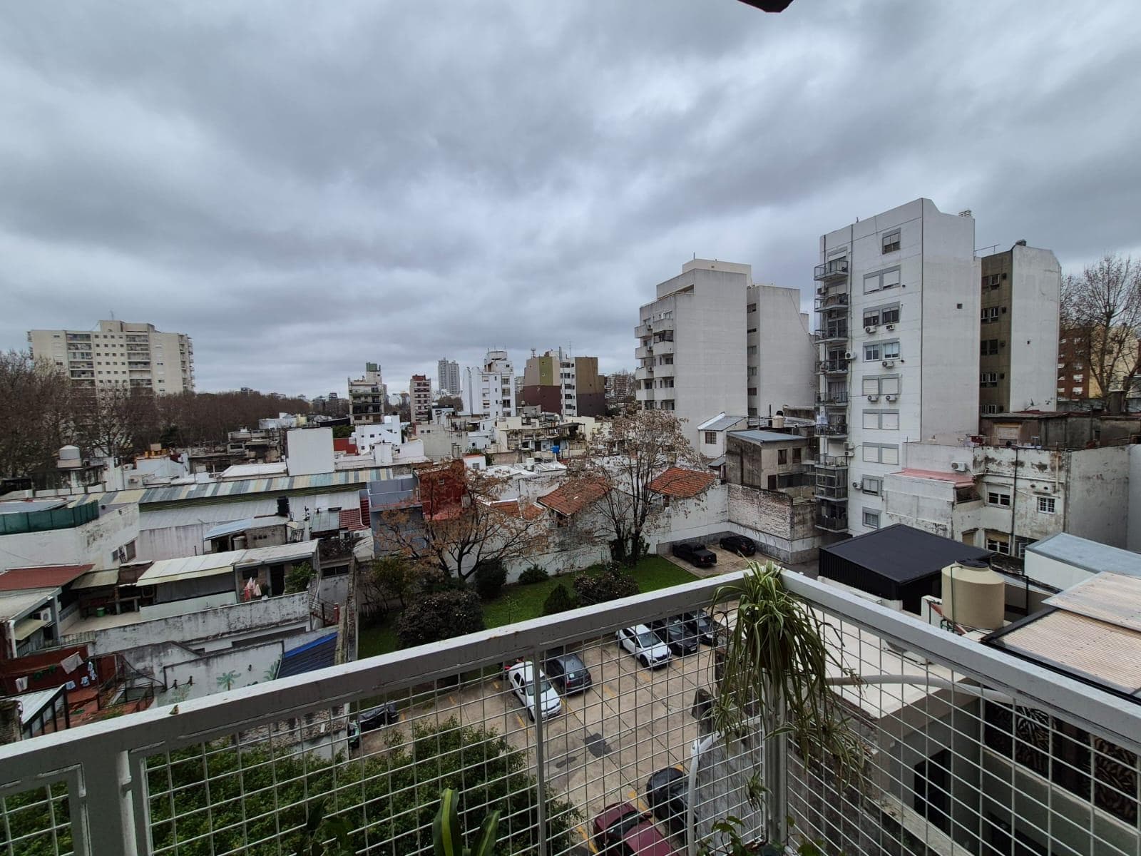 Gaona 1400 4-room apartment, CID CAMP, laundry room, balcony, open view