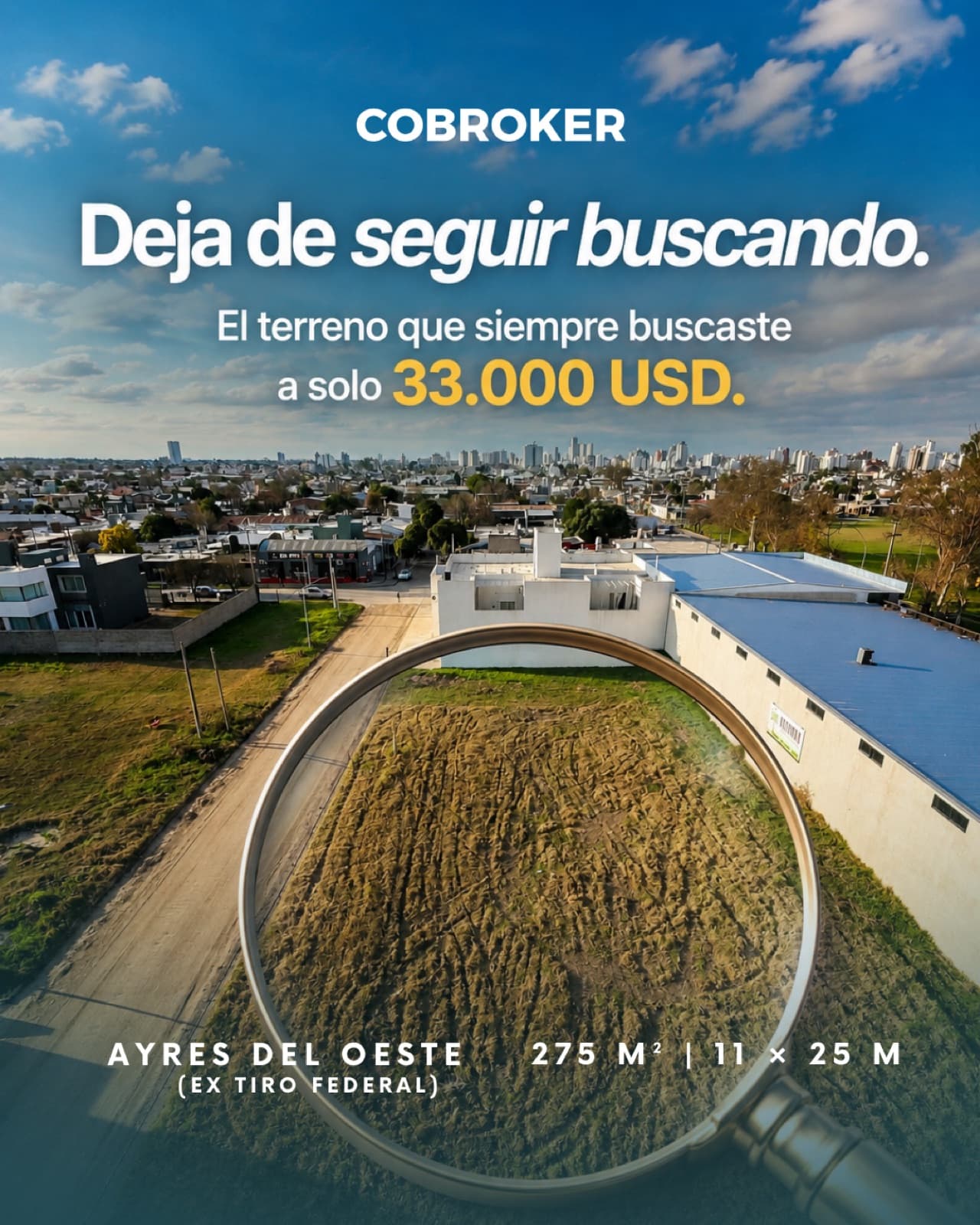 Lot in Ayres del Oeste, Río Cuarto
