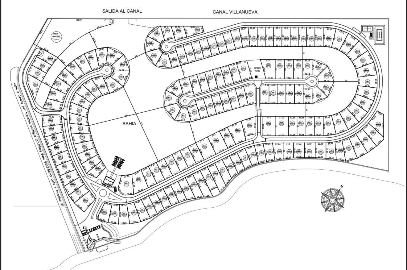 Land for sale in Bahía Villanueva, right on the river!