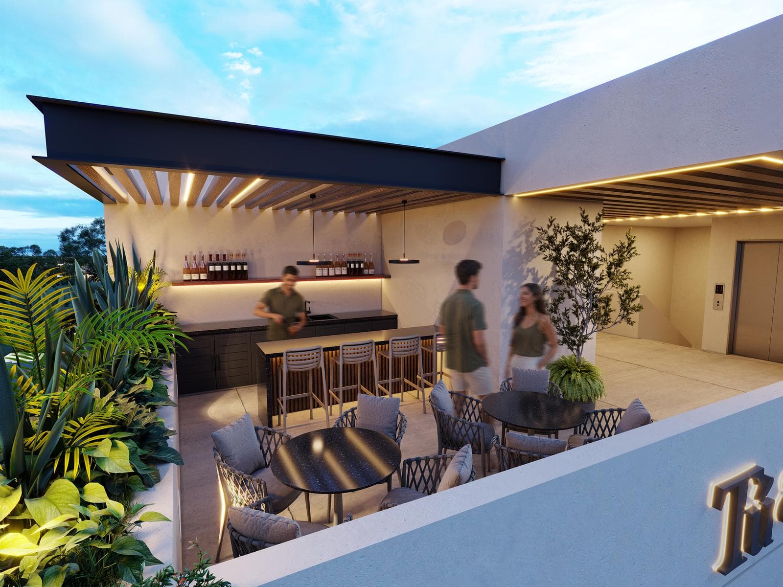 One-bedroom apartment for sale in Temozón Norte, "Tu y yo"