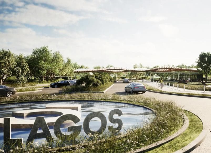 Lot in the Cinco Lagos Ibarlucea gated community