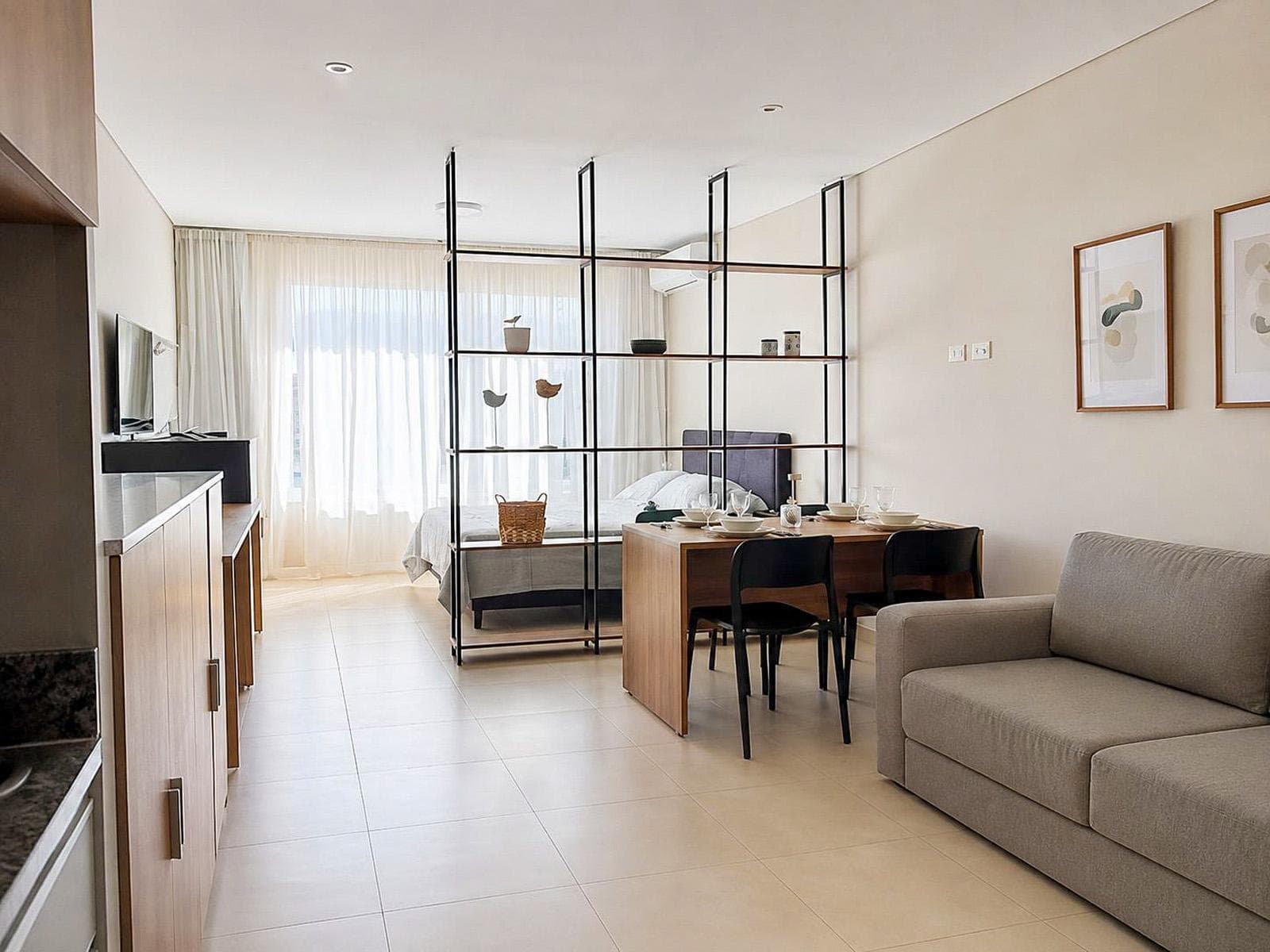 ALL-INCLUSIVE Short-Term Rental: 1-Bedroom Apartment in a Loft Building in Bahía Grande, Nordelta