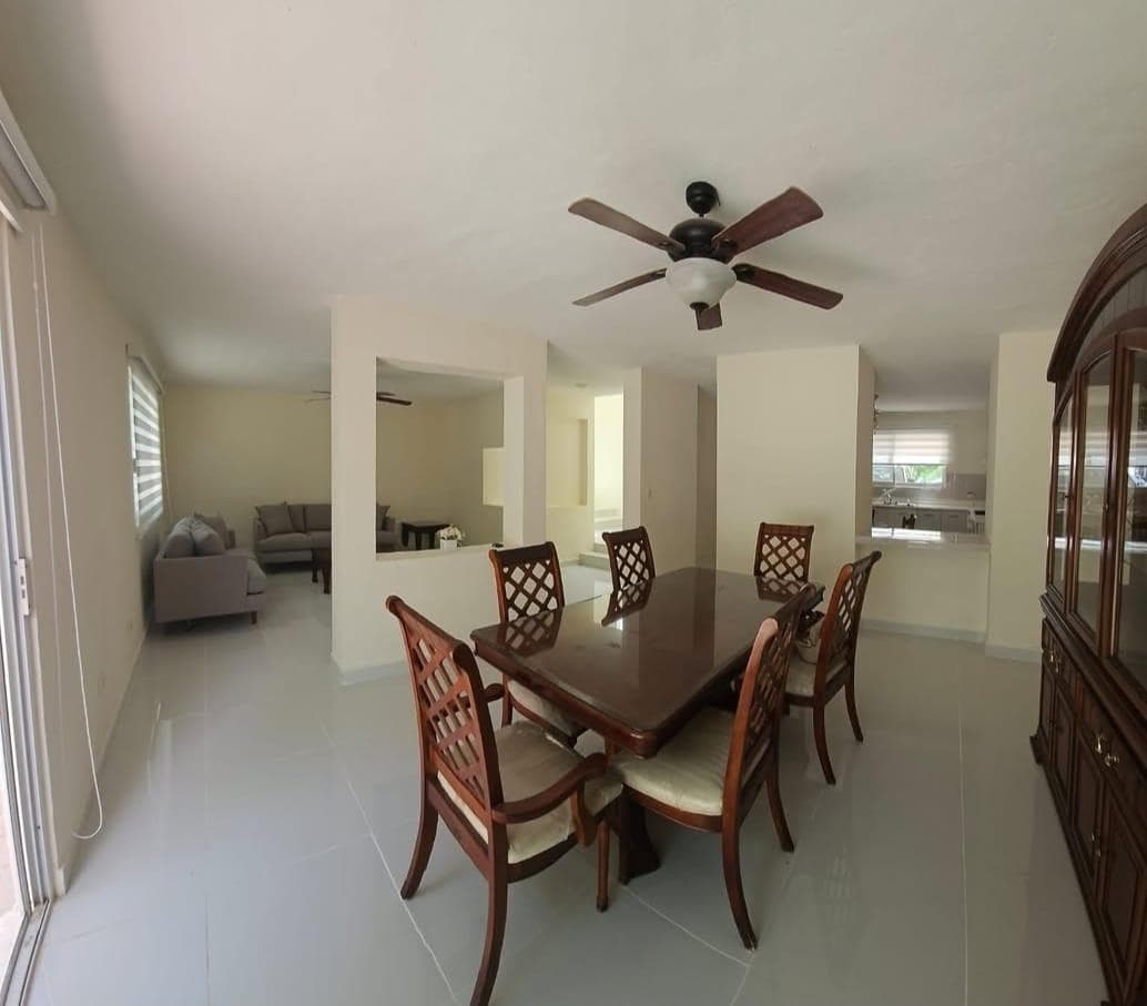 FURNISHED 2-BEDROOM HOUSE FOR RENT IN A PRIVATE COMPLEX IN ALTABRISA, MÉRIDA