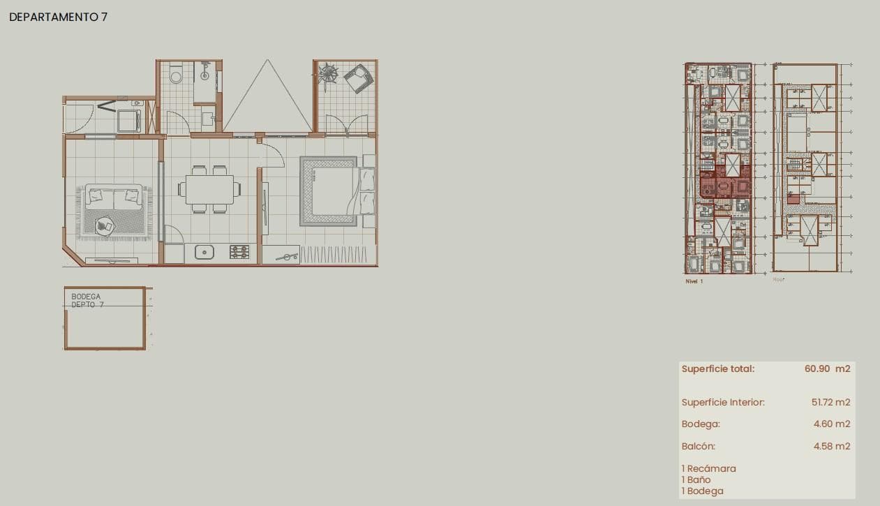 Apartment in San Pedro de los Pinos