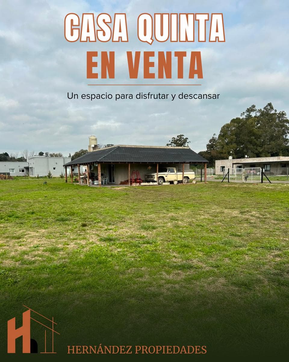 Country house on a 1,500 m² lot, 10 minutes from downtown Mercedes B