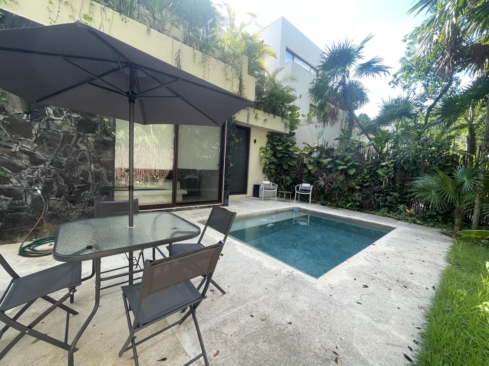 2-Bedroom "Tulum Style" Ground-Floor Apartment for Rent in Maki Tulum with a Private Pool