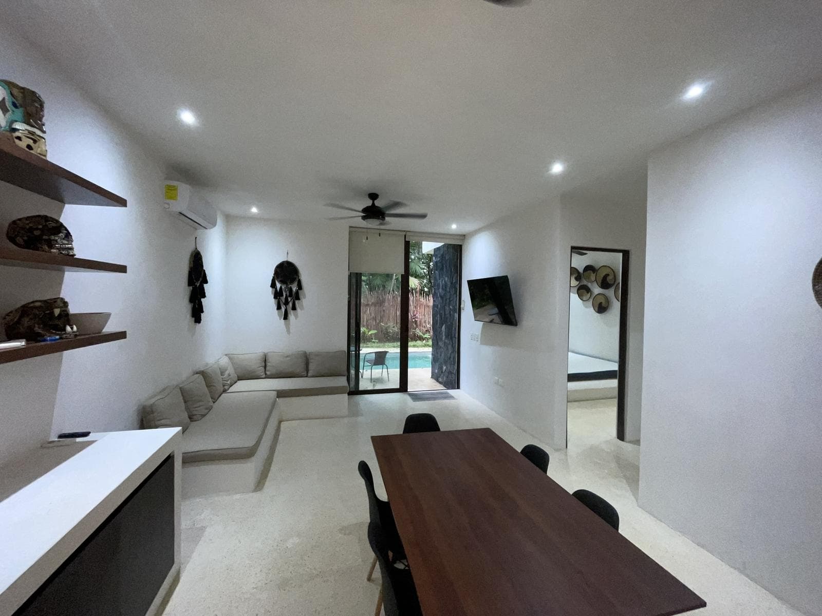 2-Bedroom "Tulum Style" Ground-Floor Apartment for Rent in Maki Tulum with a Private Pool