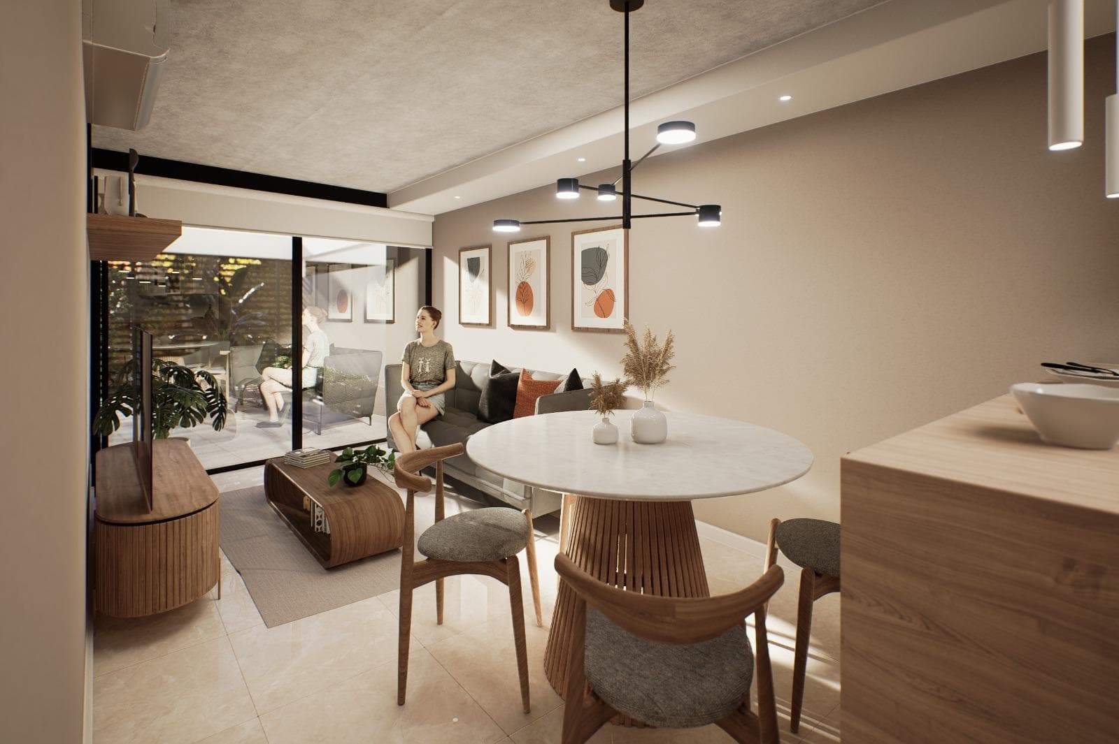 2-Bedroom Apartment for Sale with a Terrace - Tres Cruces