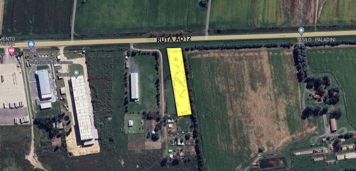 LAND FOR SALE - LOT ON ROUTE AO16