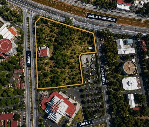 Lot in Fuentes d'Anillo Perif. 4091, Fuentes del Pedregal, Tlalpan, 14140 Mexico City, CDMX. El Pedregal