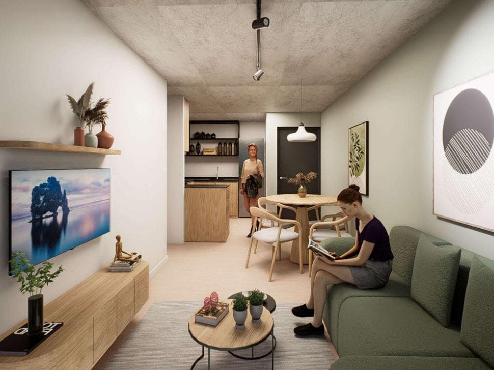 1-Bedroom Apartment for Sale in Cordón, Montevideo.
