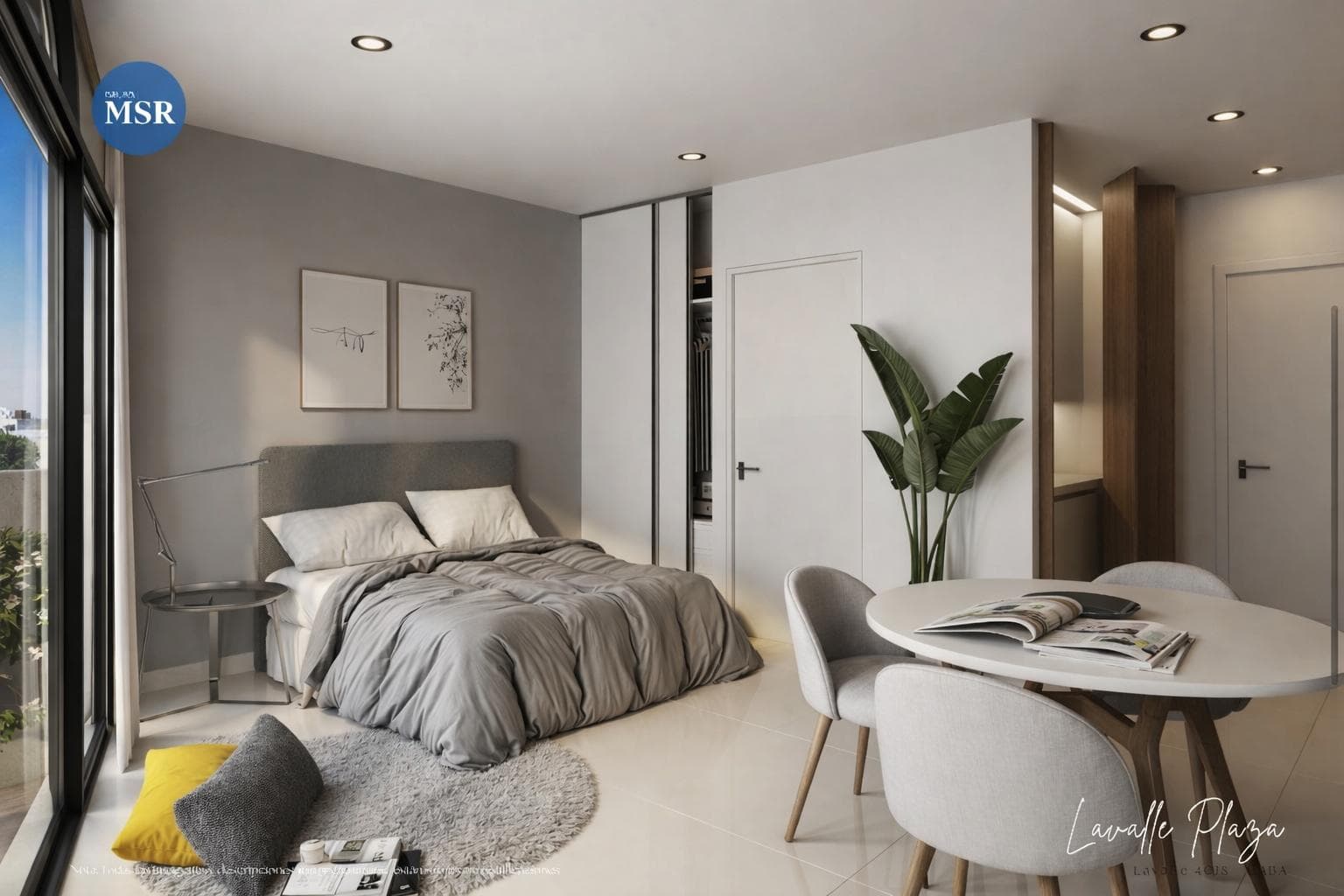 1-room apartment for sale with private terrace in Pozo Palermo