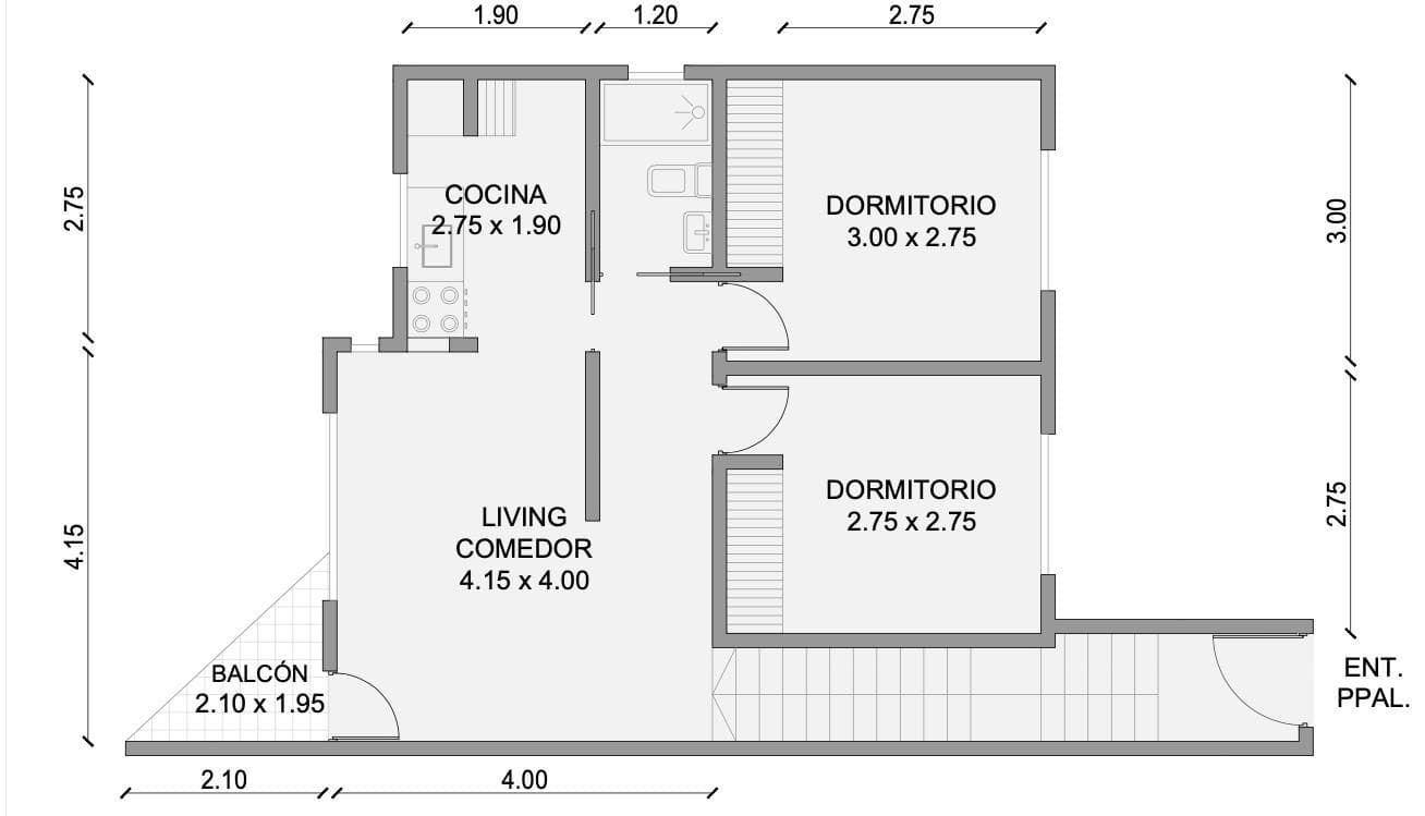 4-room house for sale, with garage, park, and barbecue area, in San Andrés, Villa Ballester